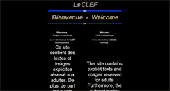 Desktop Screenshot of clefasso.com